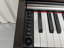 Load image into Gallery viewer, Yamaha Arius YDP-141 digital piano and stool in dark rosewood stock # 23111
