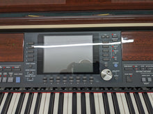 Load image into Gallery viewer, YAMAHA CLAVINOVA CVP-509PM DIGITAL PIANO + STOOL IN GLOSSY MAHOGANY stock 23117