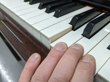 Load image into Gallery viewer, YAMAHA CLAVINOVA CVP-509PM DIGITAL PIANO + STOOL IN GLOSSY MAHOGANY stock 23117