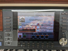 Load image into Gallery viewer, YAMAHA CLAVINOVA CVP-509PM DIGITAL PIANO + STOOL IN GLOSSY MAHOGANY stock 23117