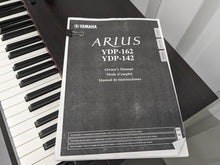 Load image into Gallery viewer, Yamaha Arius YDP-162 Digital Piano in rosewood, clavinova keyboard stock # 23127