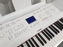Load image into Gallery viewer, Yamaha DGX-660 in white 88 Key Weighted Keys Portable Grand, stand + pedal stock # 23131