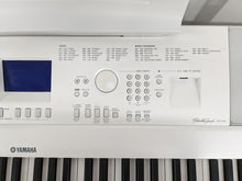 Load image into Gallery viewer, Yamaha DGX-660 in white 88 Key Weighted Keys Portable Grand, stand + pedal stock # 23131