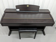 Load image into Gallery viewer, YAMAHA CLAVINOVA CVP-503 DIGITAL PIANO + STOOL IN DARK ROSEWOOD stock 23118