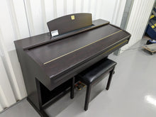 Load image into Gallery viewer, YAMAHA CLAVINOVA CVP-503 DIGITAL PIANO + STOOL IN DARK ROSEWOOD stock 23118
