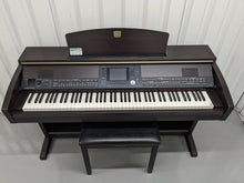 Load image into Gallery viewer, YAMAHA CLAVINOVA CVP-503 DIGITAL PIANO + STOOL IN DARK ROSEWOOD stock 23118