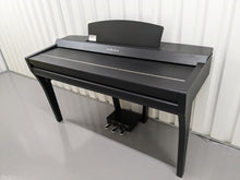 Load image into Gallery viewer, YAMAHA CLAVINOVA CVP-609 DIGITAL PIANO + STOOL IN SATIN BLACK stock 23126