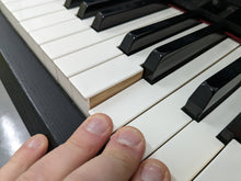 Load image into Gallery viewer, YAMAHA CLAVINOVA CVP-609 DIGITAL PIANO + STOOL IN SATIN BLACK stock 23126