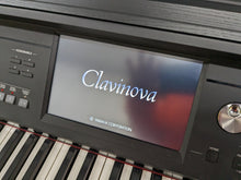 Load image into Gallery viewer, YAMAHA CLAVINOVA CVP-609 DIGITAL PIANO + STOOL IN SATIN BLACK stock 23126