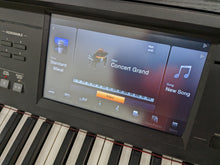 Load image into Gallery viewer, YAMAHA CLAVINOVA CVP-609 DIGITAL PIANO + STOOL IN SATIN BLACK stock 23126