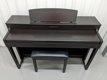 Load image into Gallery viewer, Yamaha Clavinova CLP-470 rosewood with wooden keys action + stool stock no 23125