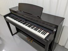 Load image into Gallery viewer, Yamaha Clavinova CLP-470 rosewood with wooden keys action + stool stock no 23125