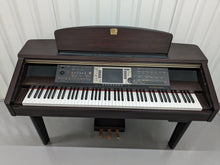 Load image into Gallery viewer, Yamaha Clavinova CVP-208 digital piano / arranger and matching stool in rosewood stock nr 23123