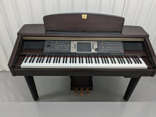 Load image into Gallery viewer, Yamaha Clavinova CVP-208 digital piano / arranger and matching stool in rosewood stock nr 23123