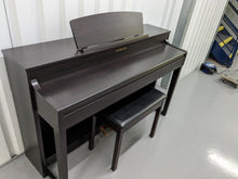 Load image into Gallery viewer, Yamaha Clavinova CLP-470 rosewood with wooden keys action + stool stock no 23127