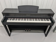 Load image into Gallery viewer, Yamaha Clavinova CLP-535 digital piano in satin black finish stock # 23128