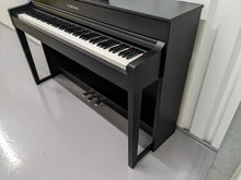 Load image into Gallery viewer, Yamaha Clavinova CLP-535 digital piano in satin black finish stock # 23128