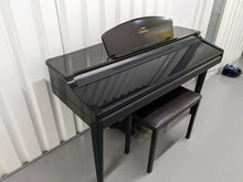 Load image into Gallery viewer, Yamaha Clavinova CVP-107 digital piano arranger glossy dark rosewood stock 23143