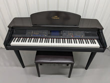 Load image into Gallery viewer, Yamaha Clavinova CVP-107 digital piano arranger glossy dark rosewood stock 23143