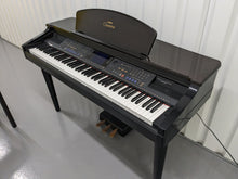 Load image into Gallery viewer, Yamaha Clavinova CVP-107 digital piano arranger glossy dark rosewood stock 23143