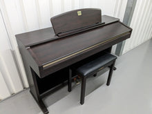 Load image into Gallery viewer, Yamaha Clavinova CLP-130 Digital Piano and stool in rosewood stock number 23155