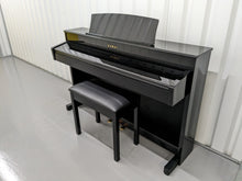 Load image into Gallery viewer, Kawai CS4 classic series Digital piano glossy black polished ebony stock #23153