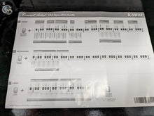 Load image into Gallery viewer, Kawai CS4 classic series Digital piano glossy black polished ebony stock #23153