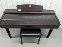 Load image into Gallery viewer, Yamaha Clavinova CVP-405 digital piano arranger in dark rosewood stock # 23148