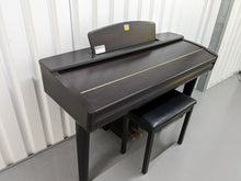 Load image into Gallery viewer, Yamaha Clavinova CVP-405 digital piano arranger in dark rosewood stock # 23148