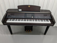 Load image into Gallery viewer, Yamaha Clavinova CVP-405 digital piano arranger in dark rosewood stock # 23148
