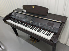 Load image into Gallery viewer, Yamaha Clavinova CVP-405 digital piano arranger in dark rosewood stock # 23148