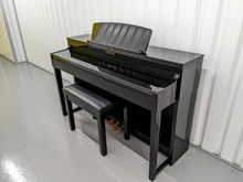 Load image into Gallery viewer, Yamaha Clavinova CLP-440PE Digital Piano polished ebony glossy black stock 23152