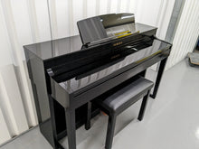 Load image into Gallery viewer, Yamaha Clavinova CLP-440PE Digital Piano polished ebony glossy black stock 23152