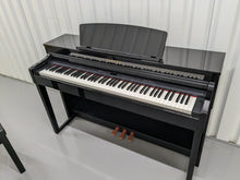 Load image into Gallery viewer, Yamaha Clavinova CLP-440PE Digital Piano polished ebony glossy black stock 23152