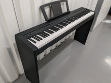 Load image into Gallery viewer, Yamaha P-35 Weighted Keys Portable piano + stand + stool + pedal stock #23160