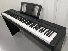 Load image into Gallery viewer, Yamaha P-35 Weighted Keys Portable piano + stand + stool + pedal stock #23160