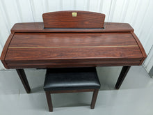 Load image into Gallery viewer, YAMAHA CLAVINOVA CVP-307 DIGITAL PIANO ARRANGER IN MAHOGANY STOCK #23159