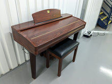 Load image into Gallery viewer, YAMAHA CLAVINOVA CVP-307 DIGITAL PIANO ARRANGER IN MAHOGANY STOCK #23159