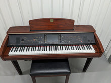 Load image into Gallery viewer, YAMAHA CLAVINOVA CVP-307 DIGITAL PIANO ARRANGER IN MAHOGANY STOCK #23159