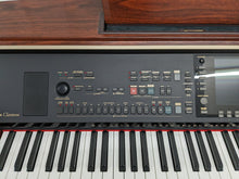 Load image into Gallery viewer, YAMAHA CLAVINOVA CVP-307 DIGITAL PIANO ARRANGER IN MAHOGANY STOCK #23159