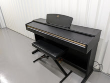 Load image into Gallery viewer, Yamaha Arius YDP-161 Digital Piano and stool in satin black finish stock # 23157