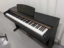 Load image into Gallery viewer, Yamaha Arius YDP-161 Digital Piano and stool in satin black finish stock # 23157