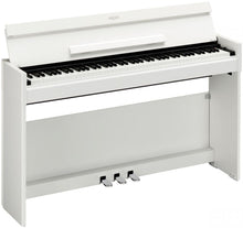 Load image into Gallery viewer, Yamaha Arius YDP-S51 white Digital Piano Slimline space saver stock number 22280