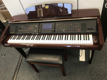 Load image into Gallery viewer, YAMAHA CLAVINOVA CVP-309PM DIGITAL PIANO + STOOL IN GLOSSY MAHOGANY stock 22111