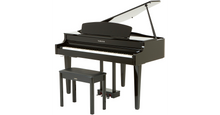 Load image into Gallery viewer, Yamaha Clavinova CLP-565GP in polished glossy black + matching stool.