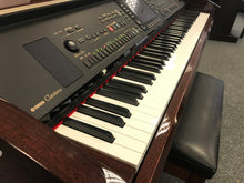 Load image into Gallery viewer, YAMAHA CLAVINOVA CVP-309PM DIGITAL PIANO + STOOL IN GLOSSY MAHOGANY stock 22111