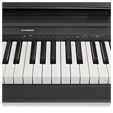 Load image into Gallery viewer, Yamaha P-45 88 Key Weighted Graded Hammer Action Piano + X stand + pedal