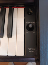 Load image into Gallery viewer, Yamaha Arius YDP-144 digital piano in satin black, weighted keys, stock nr 22254