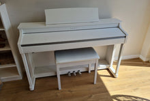 Load image into Gallery viewer, Kawai CN35 professional high-specs digital piano in white + stool stock # 22273