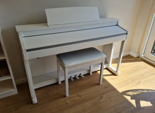 Load image into Gallery viewer, Kawai CN35 professional high-specs digital piano in white + stool stock # 22273